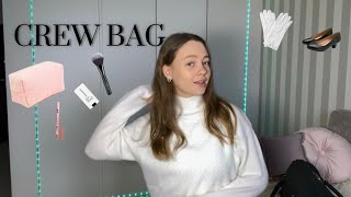 ЧТО В СУМКЕ У БОРТПРОВОДНИКА?/что я беру с собой на рейс?👜