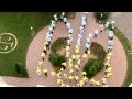 Працівники ВААС створили живий Герб України до Дня Незалежності України