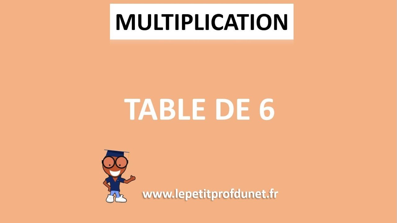 Calcul mental : Multiplication Table de 10 Calcul mental : Multiplication Table de 10