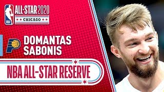 Domantas Sabonis 2020 All Star Reserve 2019 20 Nba Season Youtube