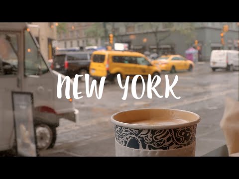 Living in New York / Jazz Night Date, NY Food Price, Cafe on Rainy Day, Kittens, Pregnancy, VLOG