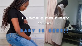 OUR LABOR AND DELIVERY STORY AT 39 WEEKS, Kenya | Unmedicated Birth | HE THOUGHT IT WAS A PRANK