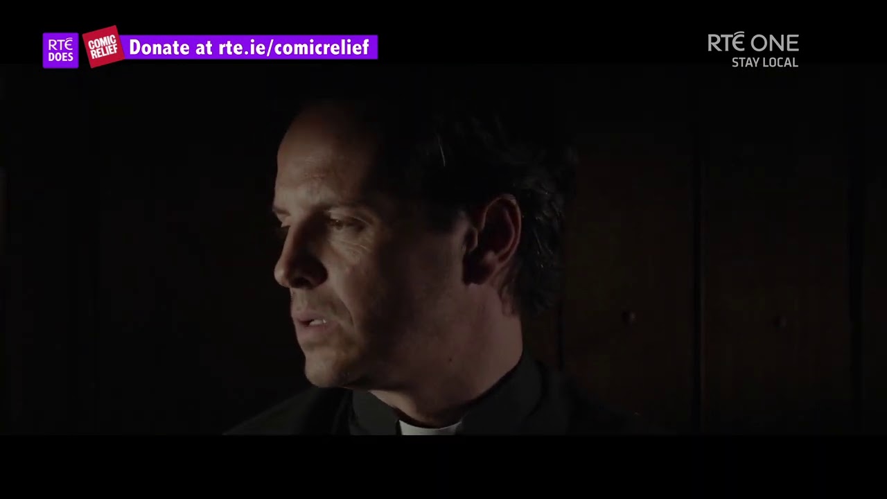 RTÉ Normal People Fleabag hot priest crossover confession, full length clip with singing