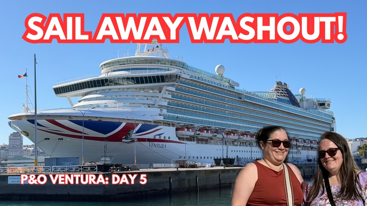 P&O Ventura | День 5 | Сантандер, вечеринка по случаю отплытия и первое посещение Epicurean
