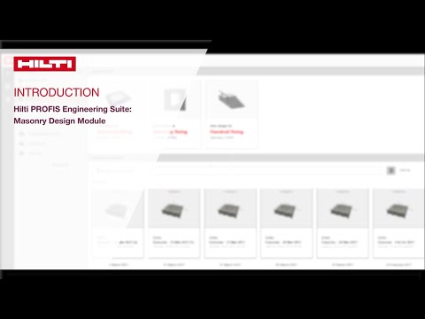 Hilti PROFIS Engineering