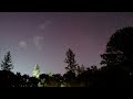 Aurora Northern Lights Time-lapse 10 7-8 2024 Grants Pass Oregon