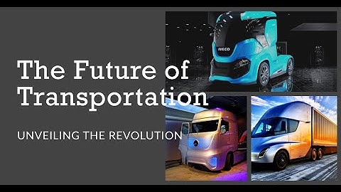 "Into the Future: Unveiling the Transportation Revolution". #future #technology #ai