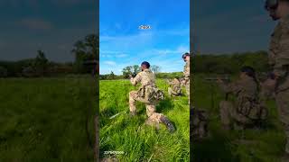 Usa military soldiers on grounded training with armors 🪖🎖️#shorts #subscribe #viral