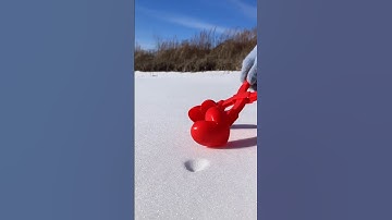 THIS is how you make a PERFECT snowball this WINTER or SUMMER #shorts