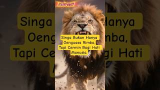 Lion, Symbol of Courage #lion #lifemotivation #heartreflection #God's creation #Islamic story #Is...