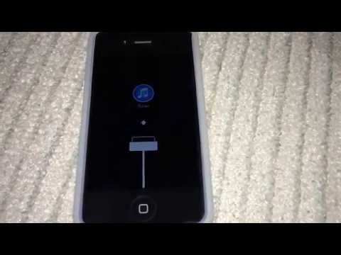 iOS7.1で紐付き脱獄されたiPhone4を再起動させようとするとこうなる