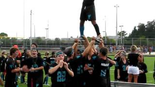 JBHS Powder Puff Stunts Class of 2012