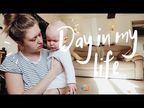 DAY IN MY LIFE AS A STAY AT HOME MAMA | HE'S TEETHING!