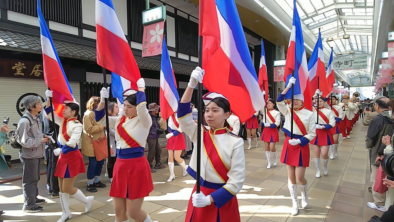 京都さくらパレ―ド2018  街頭パレ―ド 全団体