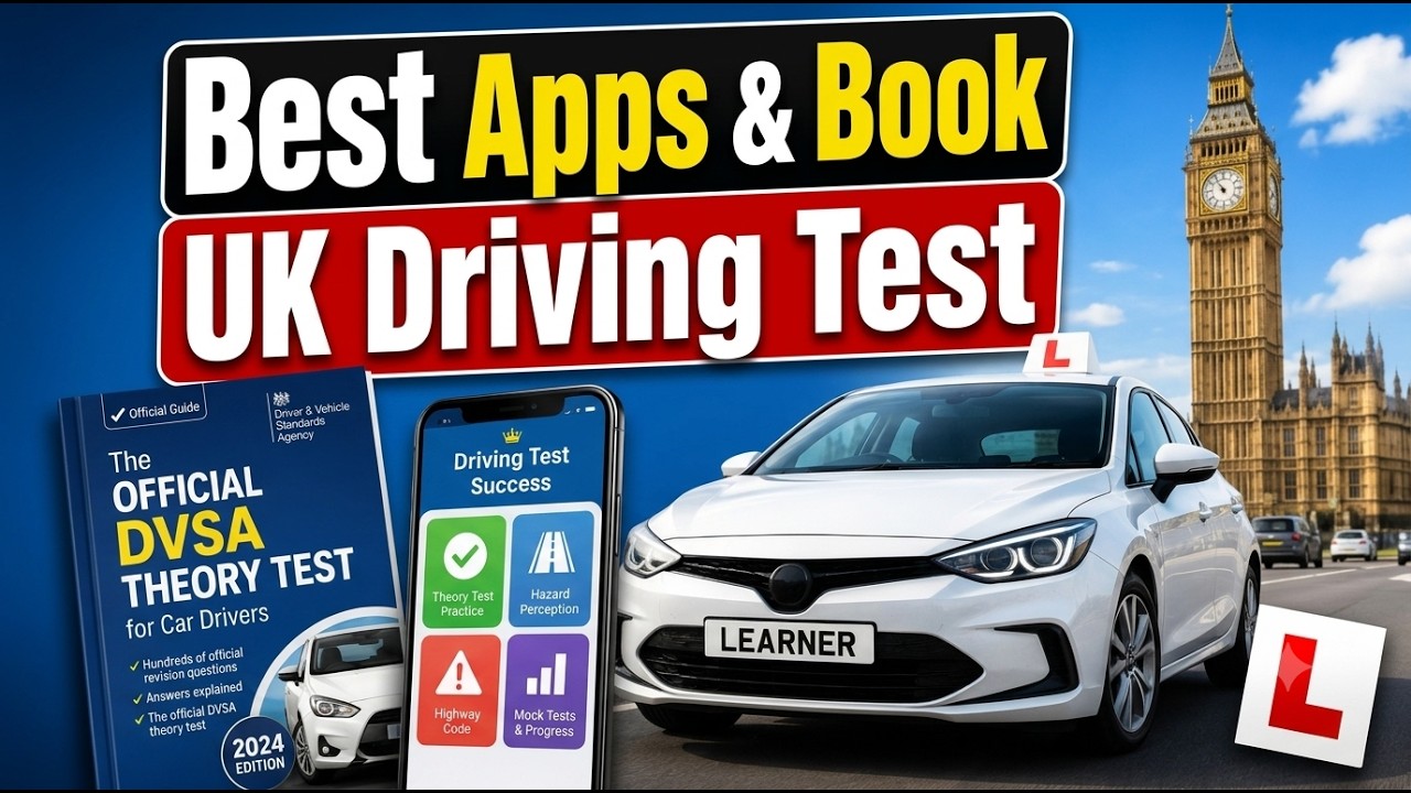 Best Apps & Books to Pass UK Driving Theory Test in 2026 - YouTube
