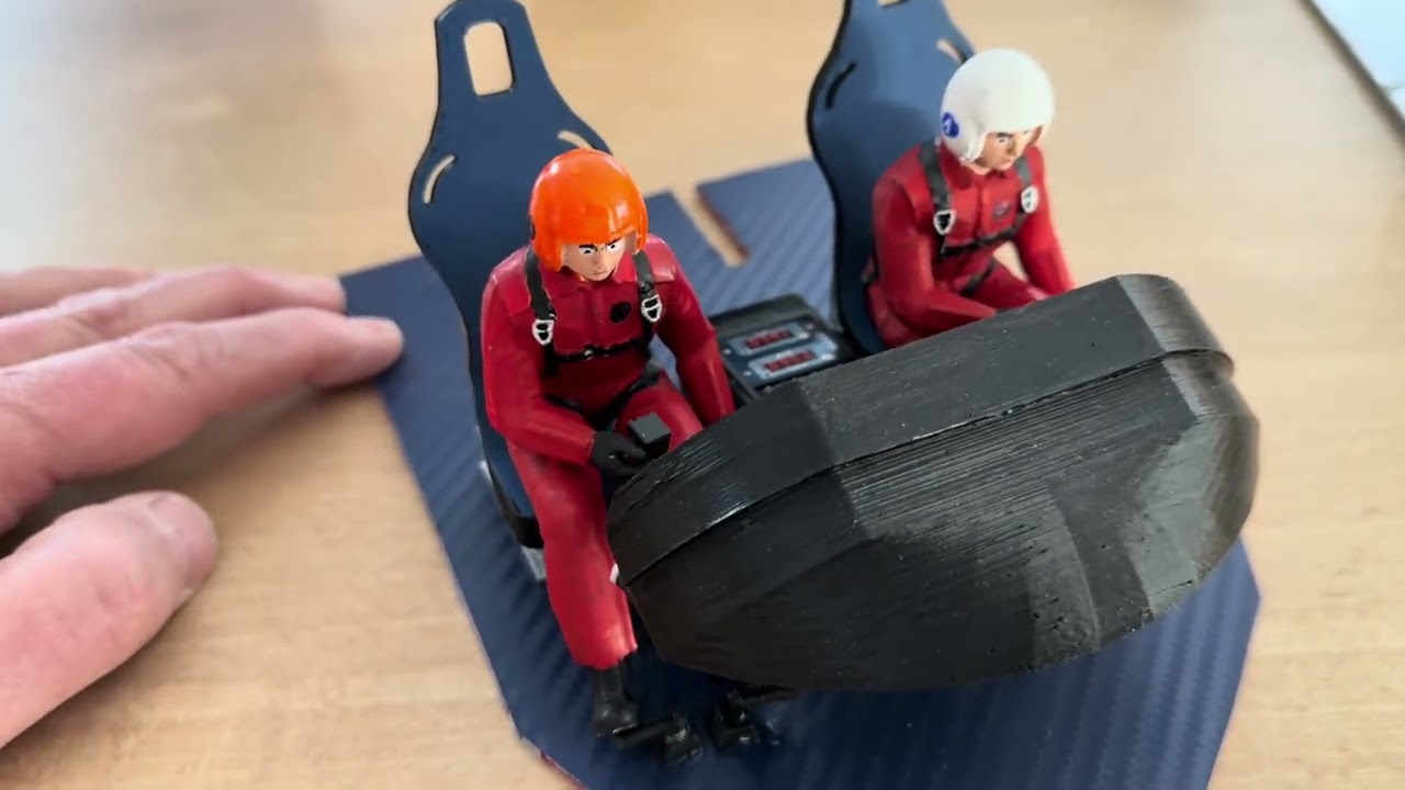 RC-Heli Cockpit UH-1 (+AS350) im 500er Maßstab