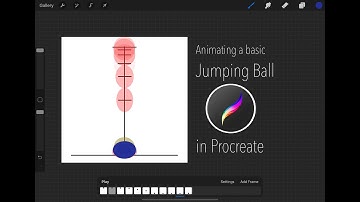 Animating a Basic Jumping Ball in the Procreate App