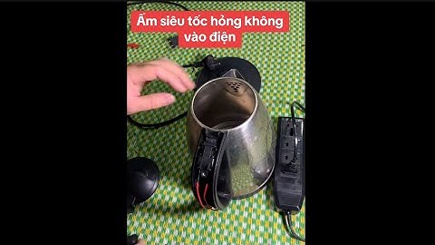 Sửa ấm siêu tốc đơn giản ai cũng tự làm được #kỹsưđiện #electrician 