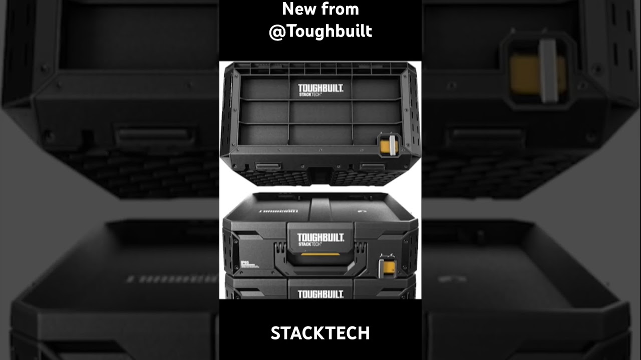 New Modular System Player STACKTECH fron Toughbuilt