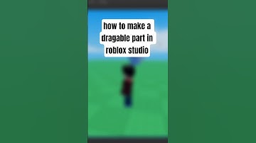 how to make a dragable part in roblox studio #roblox #viral #fyp #fypシ゚viral #edit #lofi #foryou