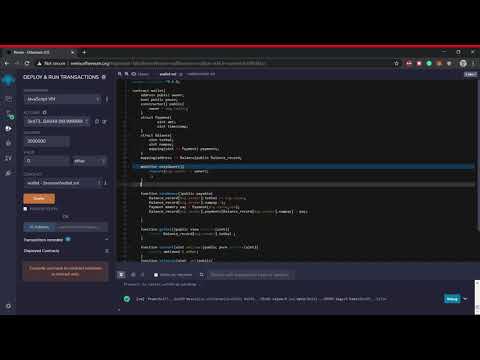 Become a Blockchain Developer: Ethereum + Solidity + Project - PRACTICAL PROJ DISTRIBUTED WALLET 4