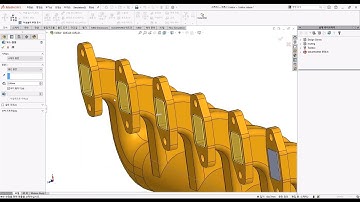 [FLOW SIMULATION] 유체해석 1  모델링 편집하기