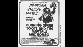 Burning Spear 19780820  The Jamaican Reggae Festival  Inn Lenox Ma sbd  2025 Remaster