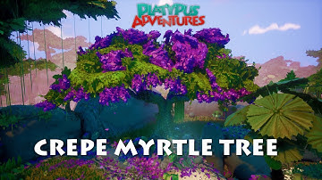 🌺 Crepe Myrtle Tree 🌲 - (Unreal Engine 4) | Platypus Adventures