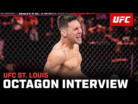 Esteban Ribovics Octagon Interview  UFC St. Louis