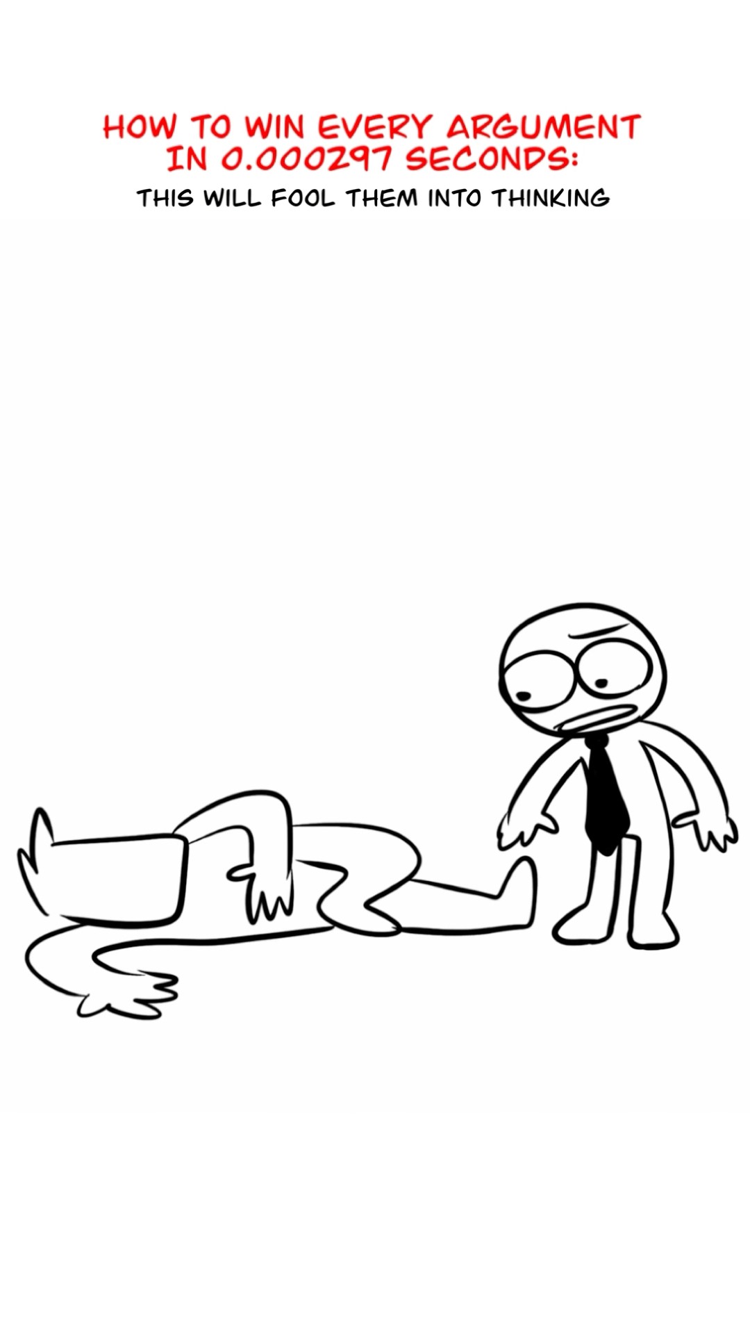 How To Win Every Argument - 3deez ? (Animation Meme) Anim: IG @ RedFlowerCrown #shorts
