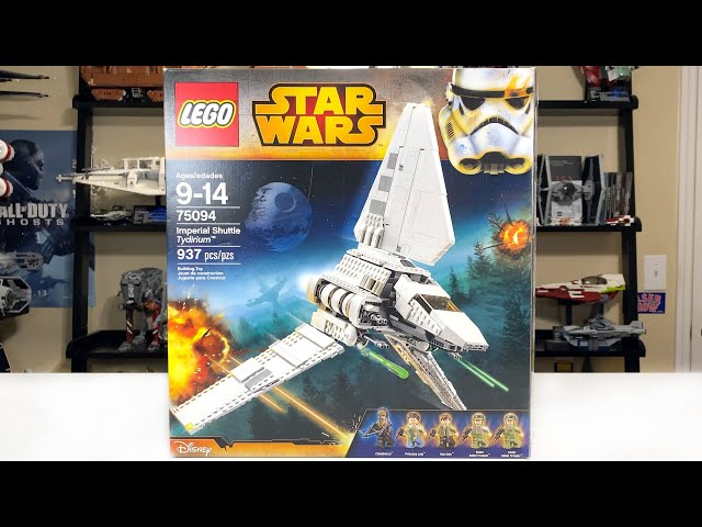 dis skorsten quagga LEGO Star Wars 75094 Imperial Shuttle Tydirium Review! (2015) - YouTube