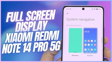 How to Enable Full Screen Display Xiaomi Redmi Note 14 Pro 5G