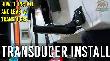 How To Install a Transducer on a Jon Boat Aluminum Boat - Garmin Bass Boat Build