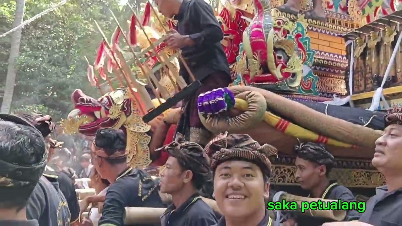 Pelebon keturunan dalem sukawati (kDS) gegelang ( ringkasan) pelebon tgl 25 juli 2024