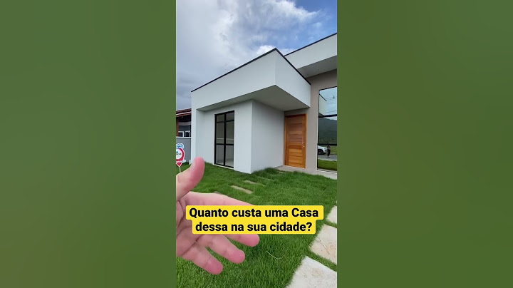 QUANTO CUSTA UMA CASA DESSA NA SUA CIDADE? 🤔🏡