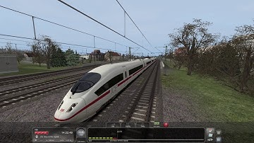 Stopping ICE CS - Cologne to Dusseldorf - DB ICE 3M - Train Simulator 2021