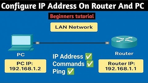 Configure IP Address On Router and PC in Cisco packet tracer | CCNA Practical for Beginners