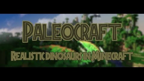 Minecraft Mod Review | PALEOCRAFT MOD Review / Showcase 1.8.6