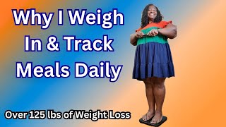 Why I Weigh Myself Weekly & Daily + Track My Meals Weight Loss Journey Motivation #zepbound #wegovy