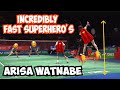 Arisa Higashino Yuta watanabe smash and doubles skills in badminton | Flash Women | Power Smash