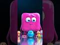 Cube Monster Eats Monster Chain 😱 | Viral 3D Animation Shorts