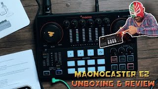 Maono caster E2 Unboxing y Review
