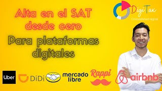 Como darme de alta en el SAT? | plataformas digitales 2023