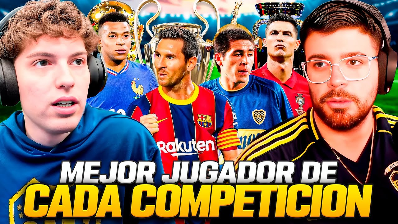 DAVOO XENEIZE Y LA COBRA ANALIZAN EL MEJOR JUGADOR DE CADA COMPETICION DEL FUTBOL (2025)