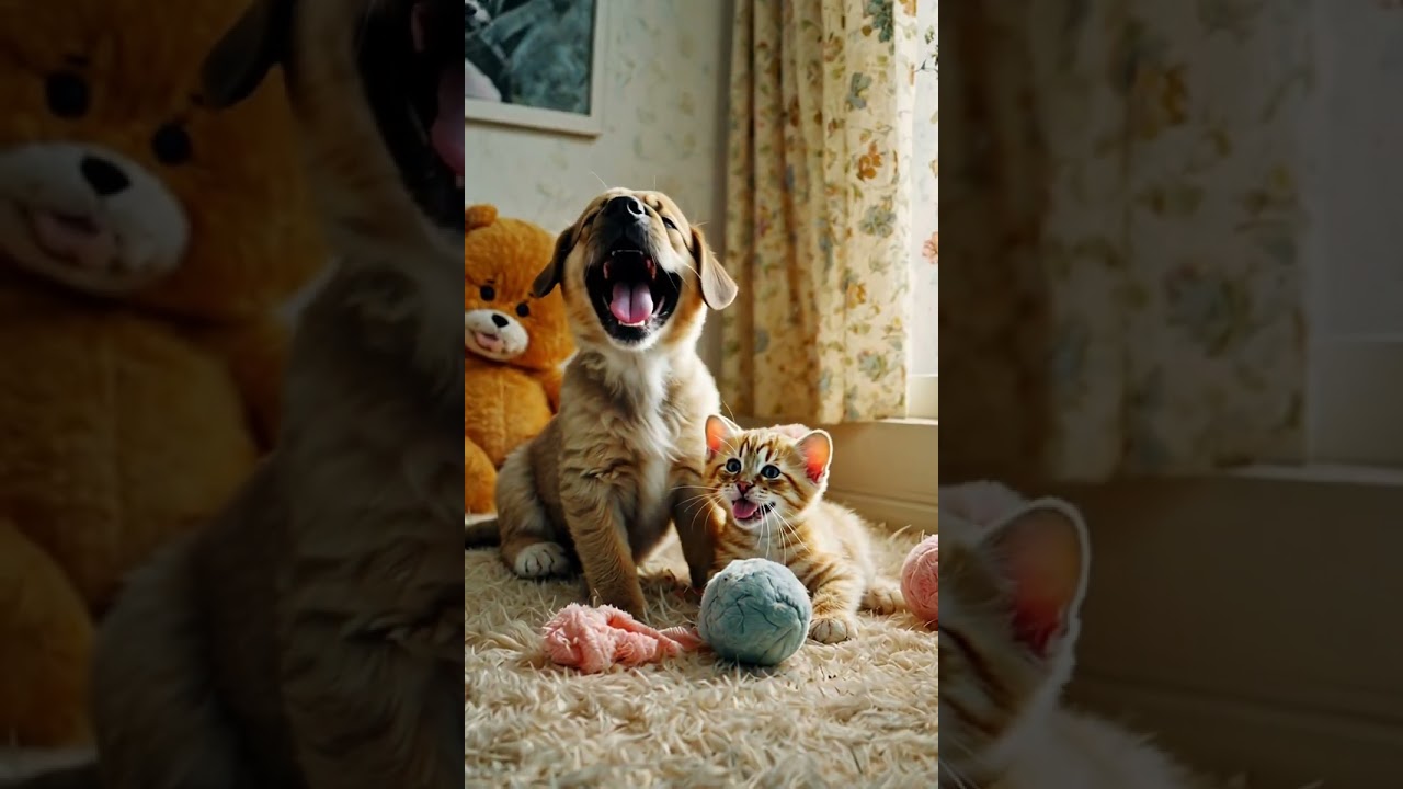 Smiles Guaranteed: Funny Moments of Cats Meeting Dogs!