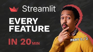 The Streamlit Epic Overview (part 2/2)