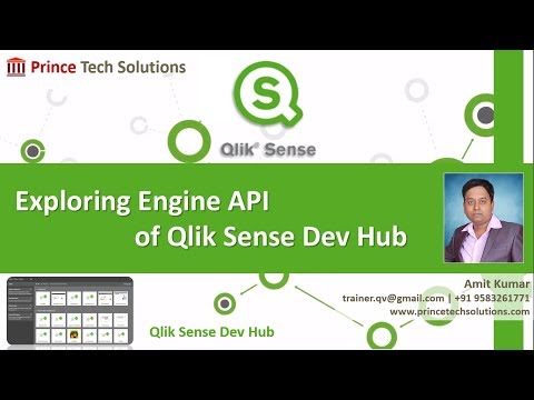 Qlik Sense Tutorial | Exploring Engine API of Qlik Sense Dev Hub