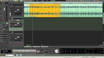 Samplitude crossfade waveform display bug