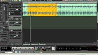Samplitude crossfade waveform display bug