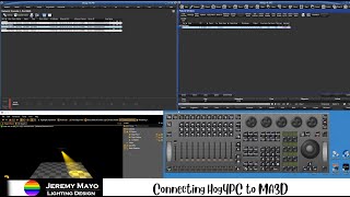 JMLD Learning - Connecting Hog4PC to MA3D - YouTube
